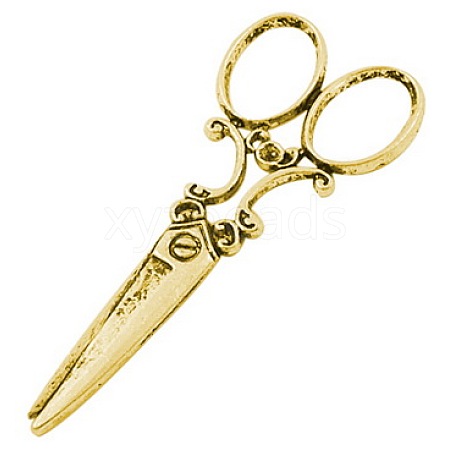 Tibetan Style Alloy Large Pendants TIBEP-LF9361YKG-AG-FF-1