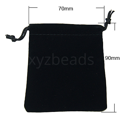 Rectangle Velvet Pouches TP-A001-7x9cm-2-1
