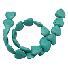 Synthetic Howlite Beads TURQ-11X12-12-2