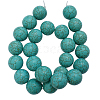 Synthetical Howlite Beads TURQ-GSR20mm129-2