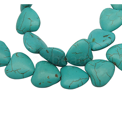 Synthetic Howlite Beads TURQ-11X12-12-1