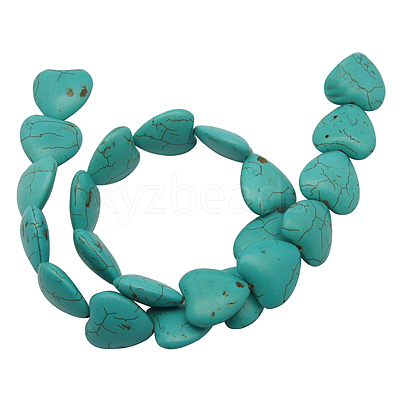 Synthetic Howlite Beads TURQ-11X12-12-1