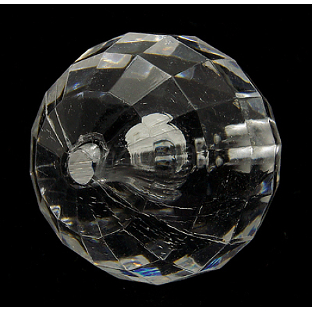 Transparent Acrylic Beads Y0XZH015-1