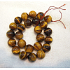 Round Tiger Eye Beads Strands Z0RQT014-1