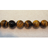 Round Tiger Eye Beads Strands Z0RQT014-2