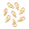 8Pcs Brass Lobster Claw Clasps KK-TA0002-67-2