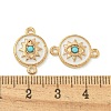 Alloy Enamel Links Connector Charms ENAM-S003-01K-3