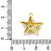 Brass Micro Pave Cubic Zirconia Pendants KK-C119-20B-G-3