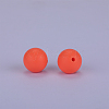 Round Silicone Focal Beads SI-JX0046A-135-2