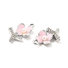 Alloy Rhinestone Enamel Pendants ENAM-K020-01A-3