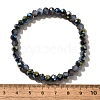 Electroplate Glass Beads Stretch Bracelets BJEW-JB04021-7