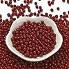 Opaque Colours Glass Seed Beads SEED-C001-02B-13-2