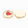 Brass Enamel Pendants KK-N231-254-NF-2