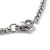 Non-Tarnish 304 Stainless Steel Pendant Necklaces NJEW-K253-24P-4