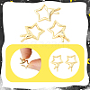 6Pcs Brass Lobster Claw Clasps KK-SC0007-16-3