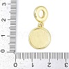 Rack Plating Brass Enamel European Dangle Charms KK-P287-50G-4