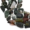 Raw Rough Natural Indian Agate Beads Strands GG-CBA0B77-A10-01-3