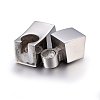 Tarnish Resistant 304 Stainless Steel Magnetic Clasps with Glue-in Ends STAS-E440-44P-3