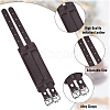 SUPERFINDINGS 3Pcs 3 Colors Imitation Leather Cord Bracelet BJEW-FH0001-02-5