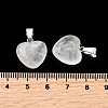 Natural Quartz Crystal Pendants G-I311-A12-4