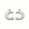 Non-Tarnish 201 Stainless Steel Charms STAS-N092-106-2