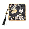 Chinese Style Floral Cloth Jewelry Storage Zipper Pouches AJEW-D063-01A-3