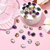 Flat Back K9 Glass Rhinestone Cabochons MRMJ-YW0001-064A-4