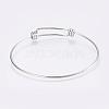 Adjustable 304 Stainless Steel Expandable Bangle Making BJEW-H510-01P-3