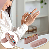 Velvet Jewelry Ring Organizer Storage Boxes CON-WH0115-11A-5