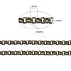 Brass Rolo Chains CHC-S008-002H-AB-6