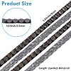 2 Yards Stainless Steel Nailhead Trim OCOR-GF0005-80-2