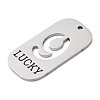 304 Stainless Steel Pendants STAS-D200-02J-P-2