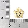 Brass Micro Pave Cubic Zirconia Pendants KK-P290-51G-3