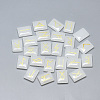 Spray Painted Glass Cabochons G-T122-27I-1