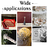Rhinestone Brooch with Alloy Findings JEWB-WH0020-01-5