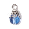 Glass Pendants PALLOY-JF03284-02-3