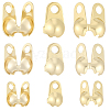 150Pcs 3 Styles Brass Bead Tips KK-BBC0027-85D-8