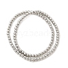 Electroplate Glass Beads Strands EGLA-F166-01A-P-2