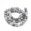 Natural Tree Agate Beads Strands X-G-T106-037-3
