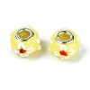 Handmade Lampwork European Beads X-LAMP-Q029-03B-2