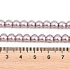 Eco-Friendly Dyed Glass Pearl Round Beads Strands HY-A002-6mm-RB017-5