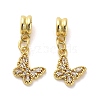 Rack Plating Brass Micro Pave Cubic Zirconia Charms KK-S398-04C-1