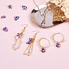 K9 Glass Rhinestone Pendants X-GLAA-TA001-005-26