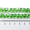 Electroplate Glass Beads Strands EGLA-R030-8x8mm-M-5