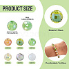180Pcs 6 Colors Transparent Electroplate Glass Beads EGLA-TA0013-62-4