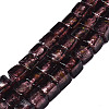 Handmade Silver Foil Lampwork Beads FOIL-N004-01A-10-1