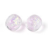 Handmade Foil Lampwork Beads Strands FOIL-T008-01G-3