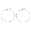 Non-Tarnish 304 Stainless Steel Hoop Earrings STAS-K288-01P-1