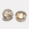 Faceted Glass Rhinestone Charms RGLA-F051-10mm-001GS-2