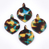 Cellulose Acetate(Resin) Pendants KY-T011-03A-02-1